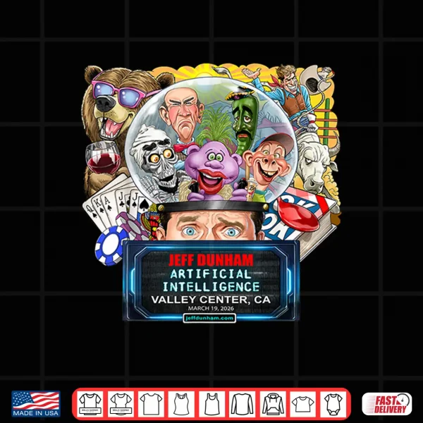 Design Jeff Dunham Valley Center CA 2026 Shirt