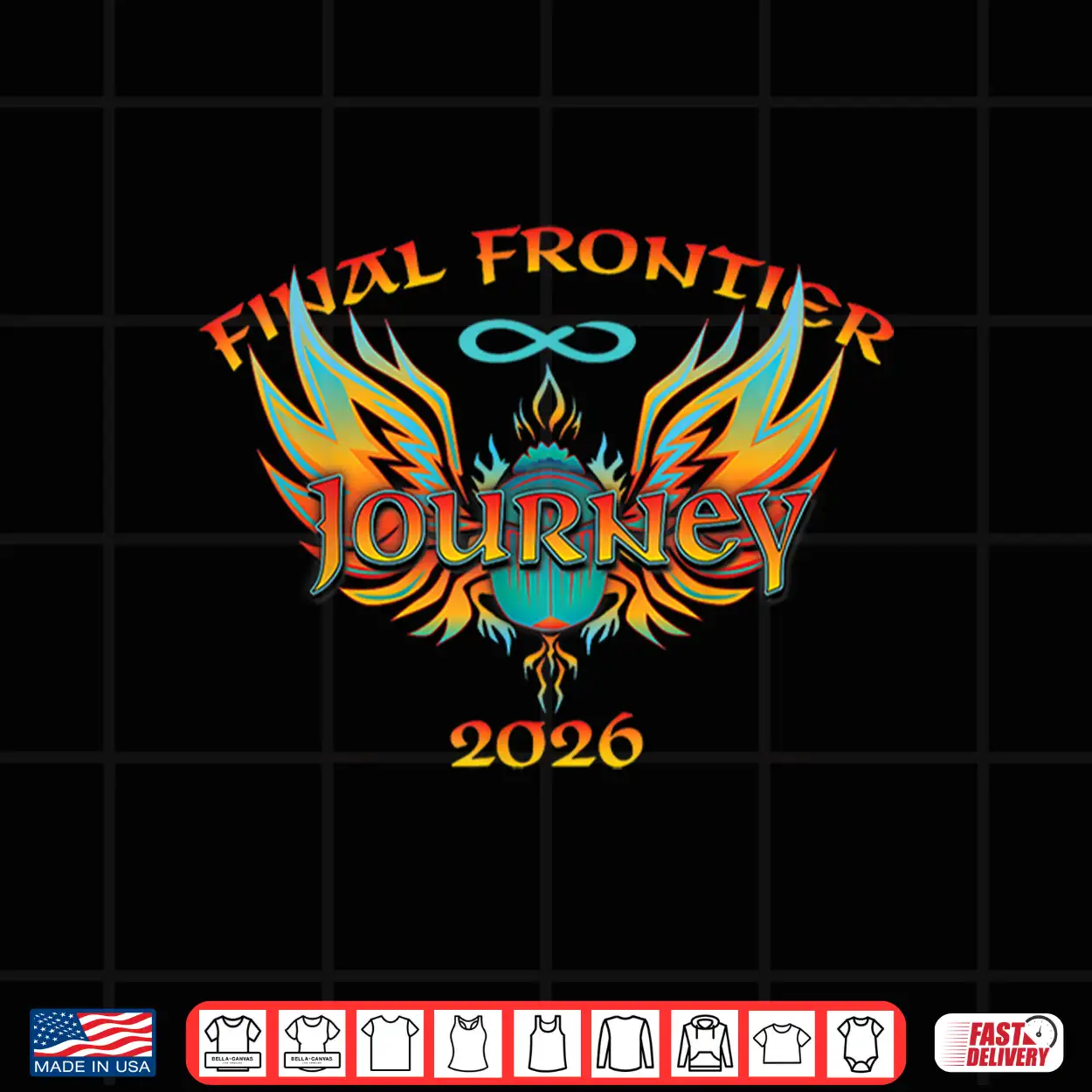 Journey Final Frontier 2026 Shirt Journey Final Frontier 2026 Shirt