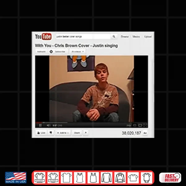 Justin Bieber Cover With You Shirt 4 Design Justin Bieber Cover With You Shirt