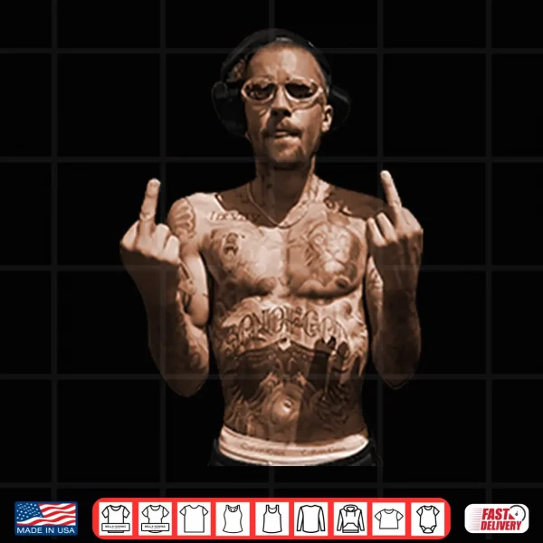 Justin Bieber Middle Finger Shirt 4 Design Justin Bieber Middle Finger Shirt