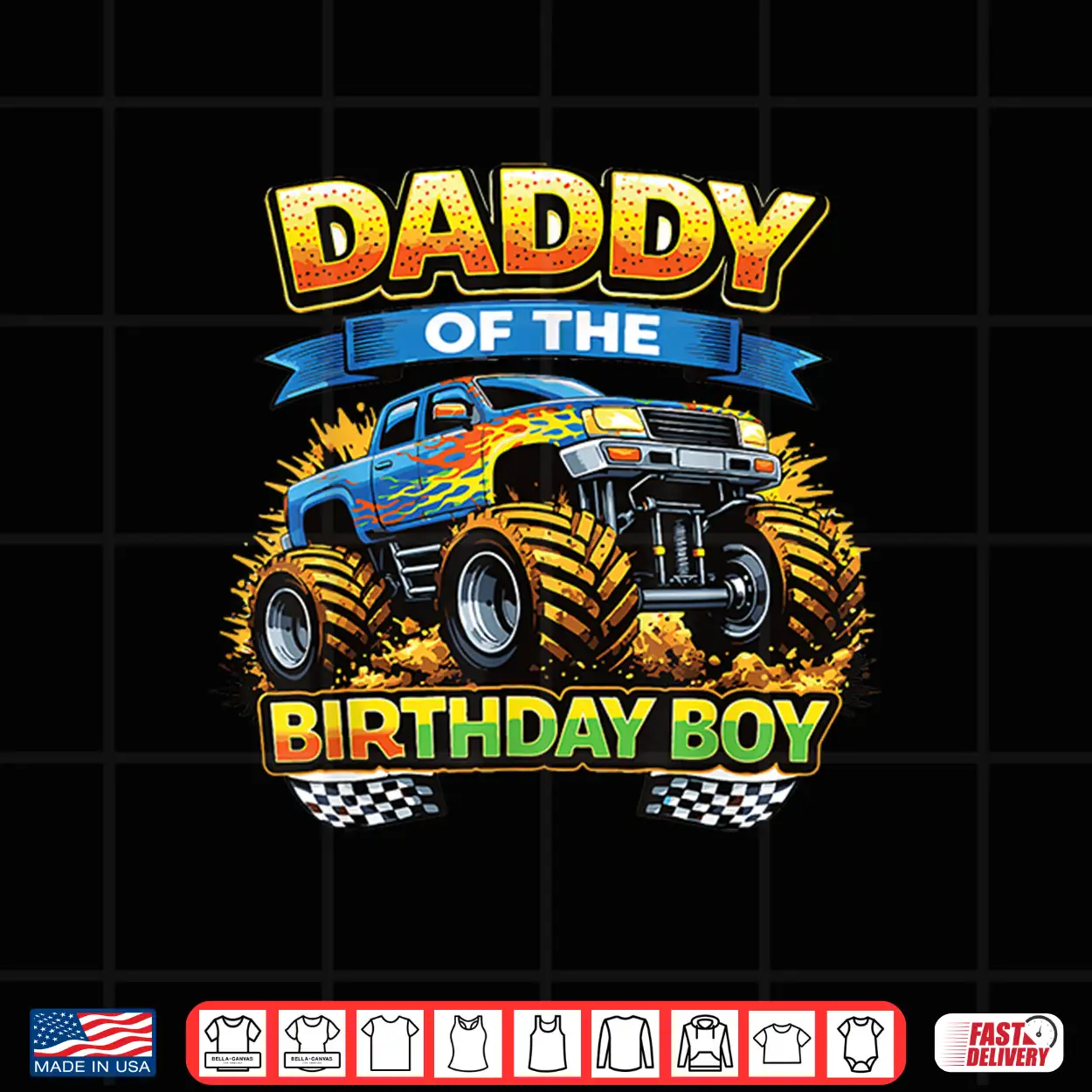 Kids Racing Cute Truck Professional Graphic Identity Shirt Kids Racing Cute Truck Professional Graphic Identity Shirt