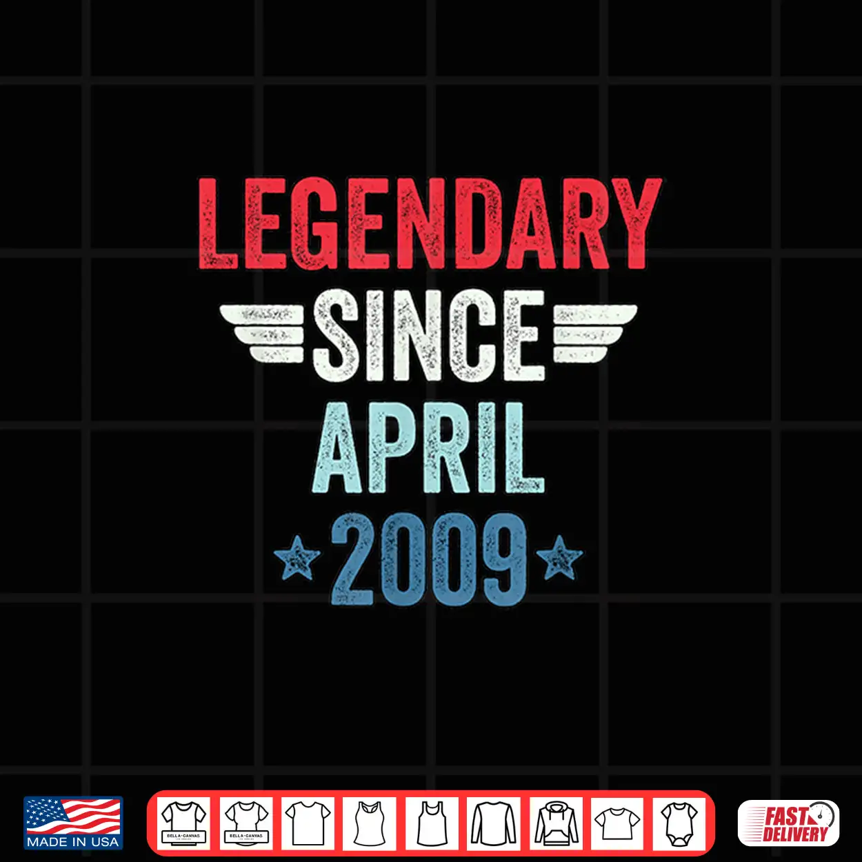 Legendary Since April 2009 Shirt Legendary Since April 2009 Shirt
