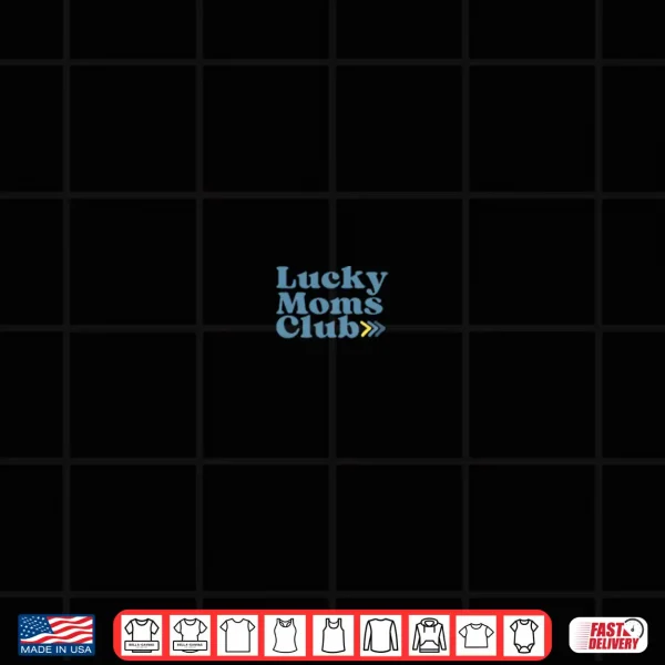 Design Lucky Moms Club World Down Syndrome Shirt Premium Tri Blend Shirt