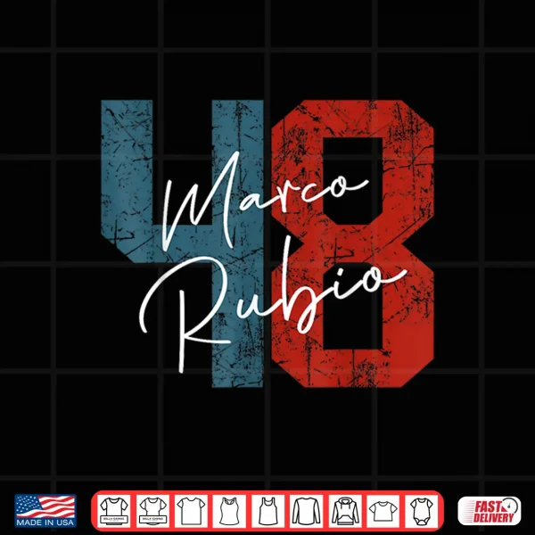 Marco Rubio 2028 President 48 Us Republican Election Retro Shirt 4 Design Marco Rubio 2028 President 48 US Republican Election Retro Shirt