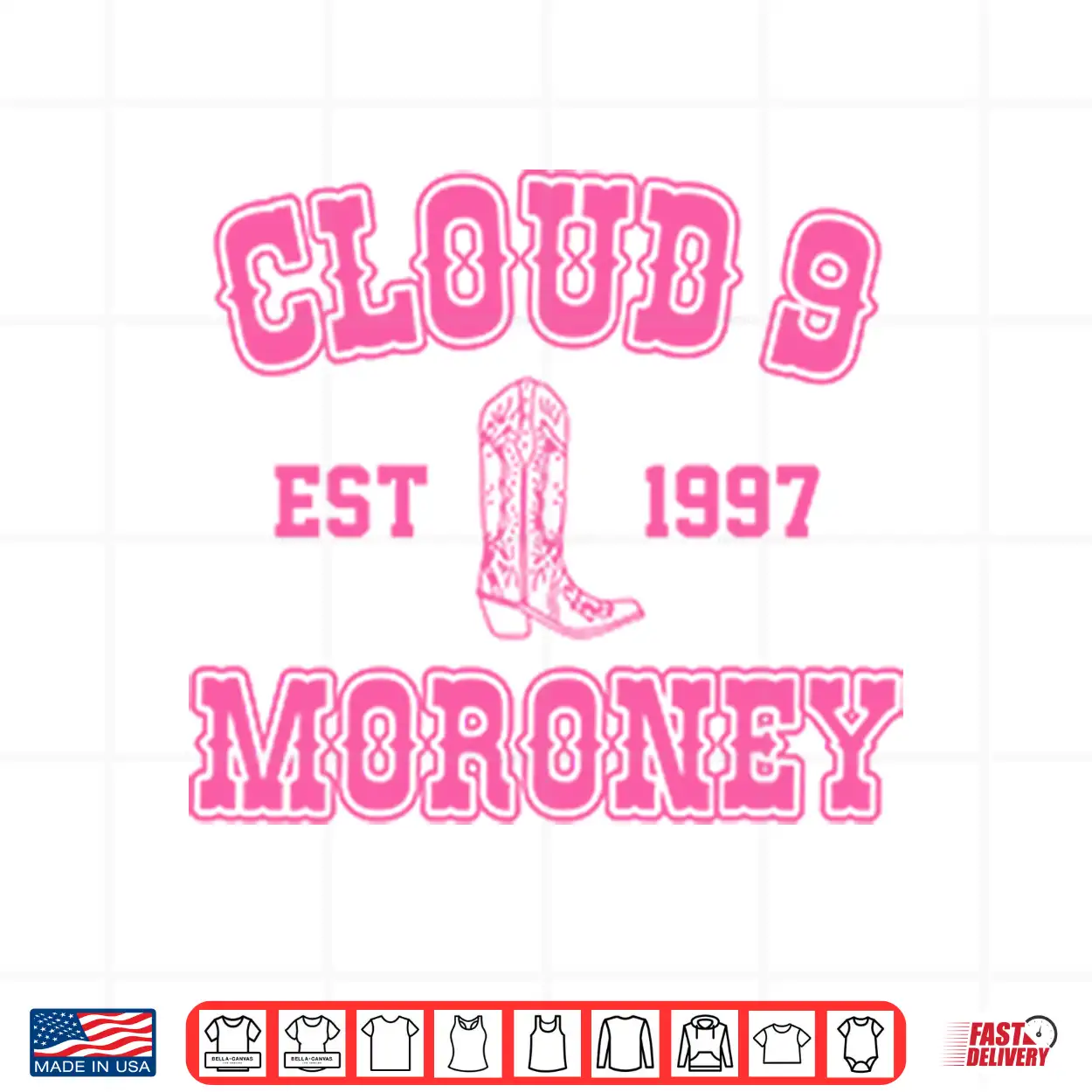 Megan Moroney 2026 Cloud 9 Tour Shirt Megan Moroney 2026 Cloud 9 Tour Shirt