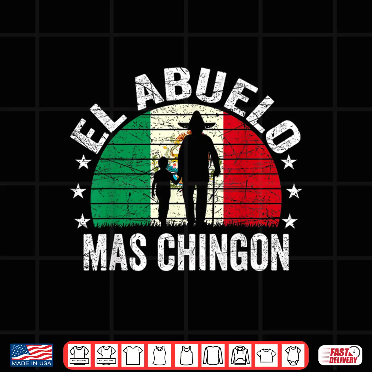 Mens El Abuelo Mas Chingon Mexican Grandpa Cinco De Mayo Flag Shirt Mens El Abuelo Mas Chingon Mexican Grandpa Cinco De Mayo Flag Shirt