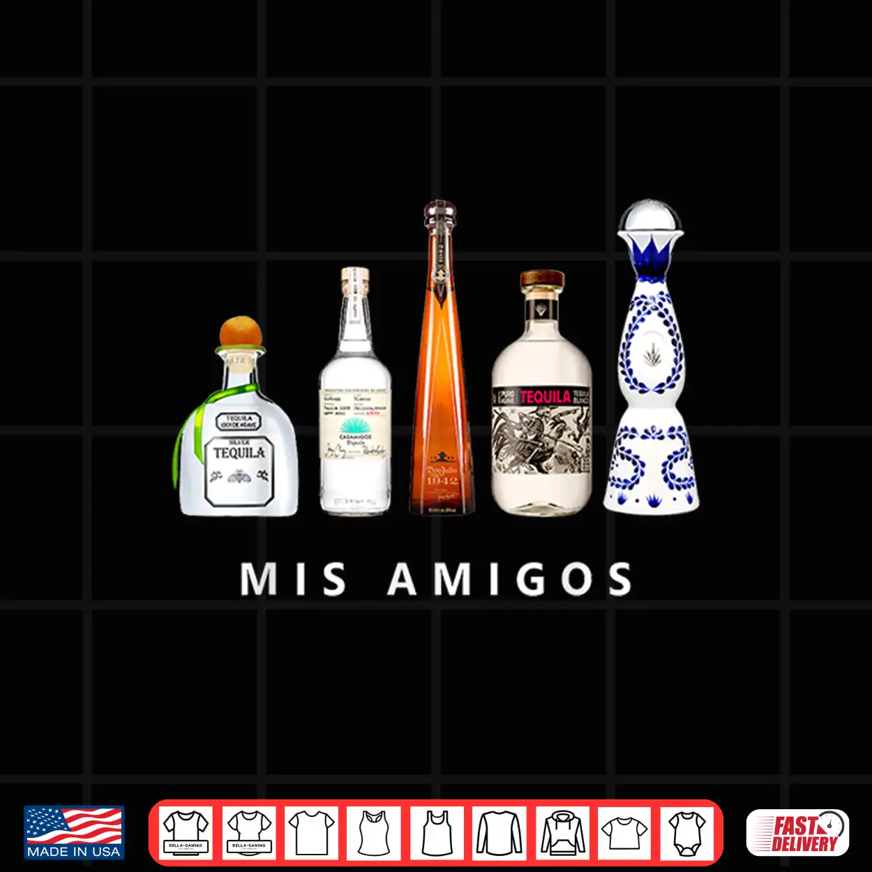 Mis Amigos Tequila Funny Cinco De Mayo Mexican Party Shirt Mis Amigos Tequila Funny Cinco De Mayo Mexican Party Shirt