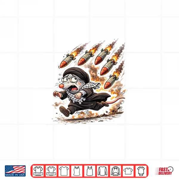 Design MooshAli Run Meme Cartoon Shirt