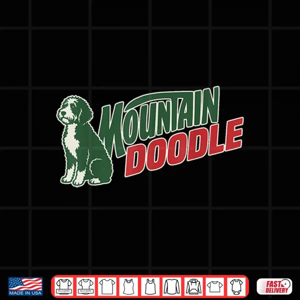 Mountain Doodle Dog Lovers Vintage Retro Outdoor Hiking Shirt 4 Design Mountain Doodle Dog Lovers Vintage Retro Outdoor Hiking Shirt