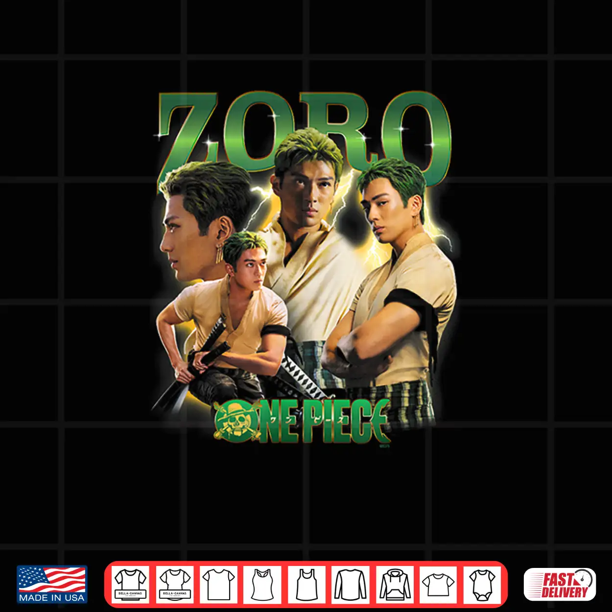 Netflix One Piece Zoro Heartthrob Officially Licensed Shirt Netflix One Piece Zoro Heartthrob Officially Licensed Shirt