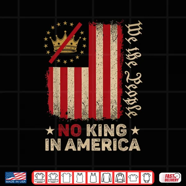 Design No King Professional Minimalist Modern Graphic Identity Shirt