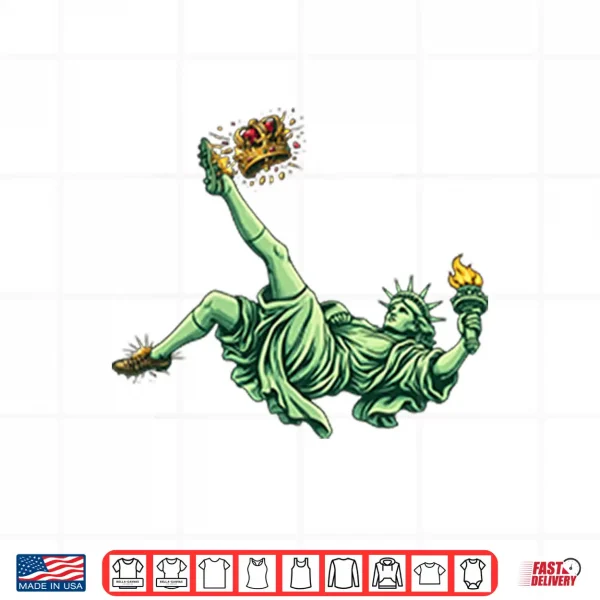 Design No Kings Statue Of Liberty Shirt