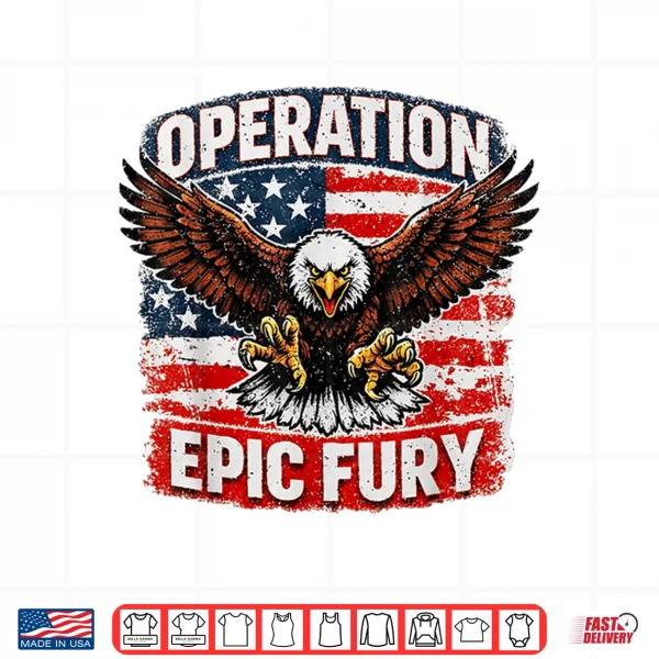 Design Operation Epic Fury Graphic Shirt