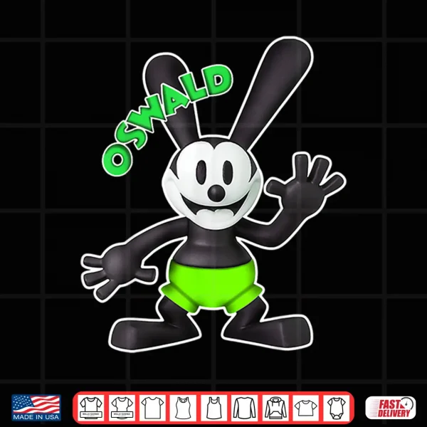 Oswald Rabbit Vintage Cartoon Nineteen Twenty Seven Shirt 4 Design Oswald Rabbit Vintage Cartoon Nineteen Twenty Seven Shirt