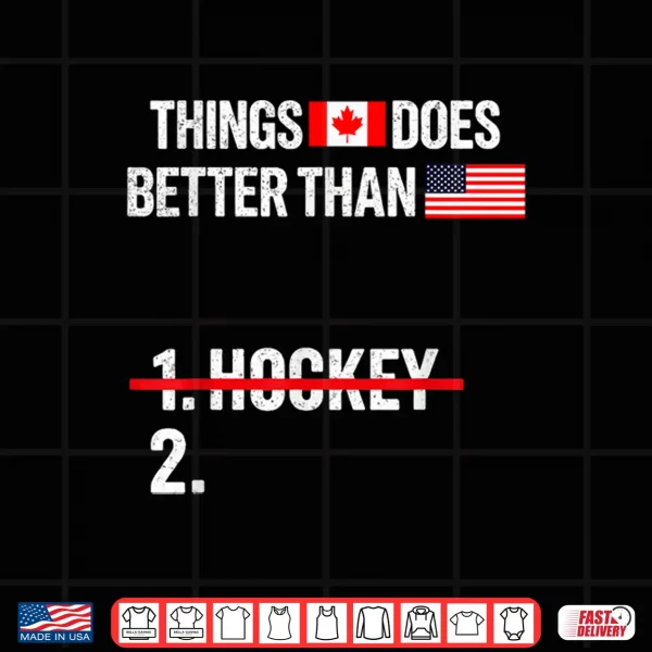 Design Patriotic American Funny Canada Quote Sarcastic USA Humor Shirt