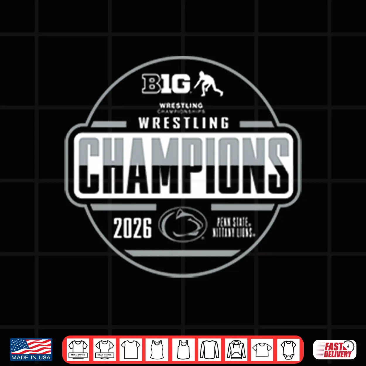 Penn State Nittany Lions Wrestling Champs 2026 Shirt Penn State Nittany Lions Wrestling Champs 2026 Shirt
