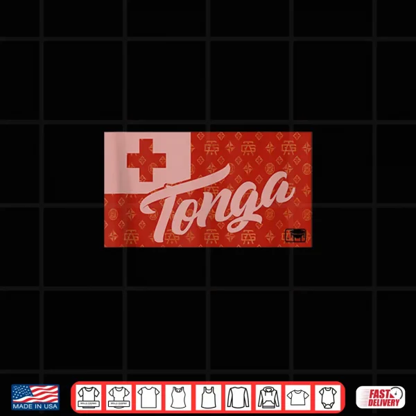 Pk Tonga Flag Professional Minimalist Modern Graphic Shirt 4 Design Pk Tonga Flag Professional Minimalist Modern Graphic Shirt