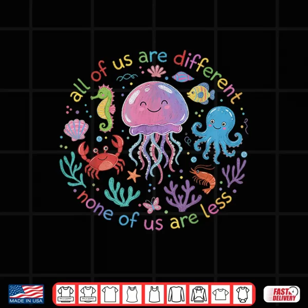 Design Professional Neurodiversity Autism Awareness Month SPED Teacher Shirt