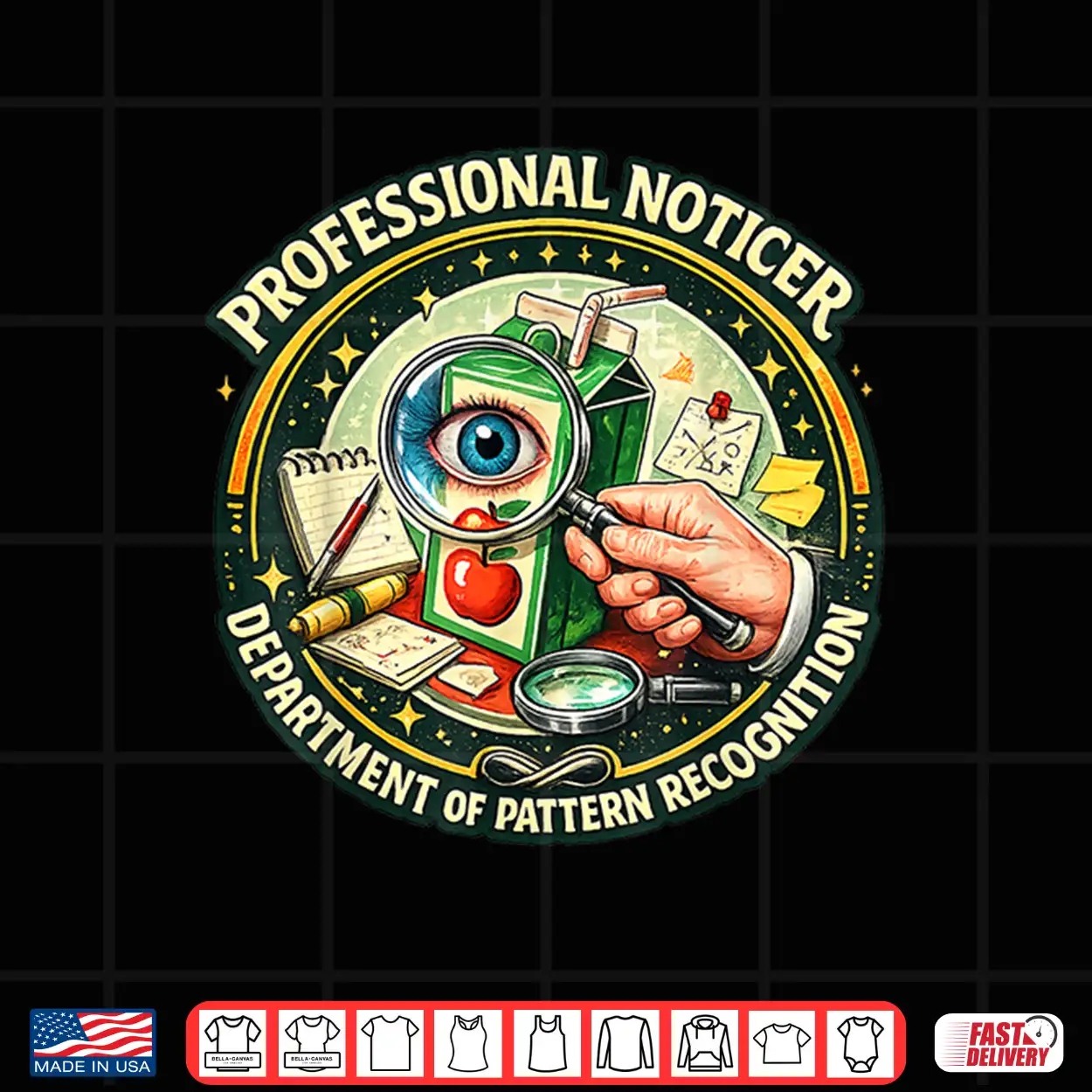 Professional Noticer Department Of Pattern Recognition Shirt Professional Noticer Department Of Pattern Recognition Shirt