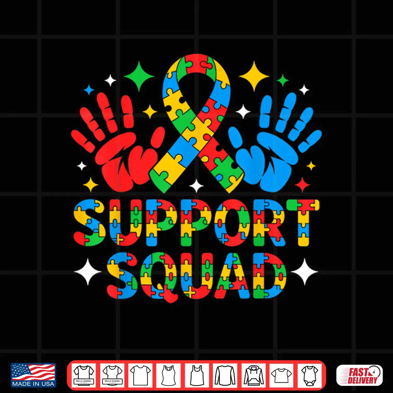 Professional Support Autism Support Squad Family Awareness Shirt Professional Support Autism Support Squad Family Awareness Shirt