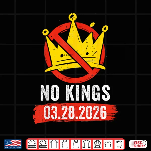 Retro Vintage No King Shirt 4 Design Retro Vintage No King Shirt