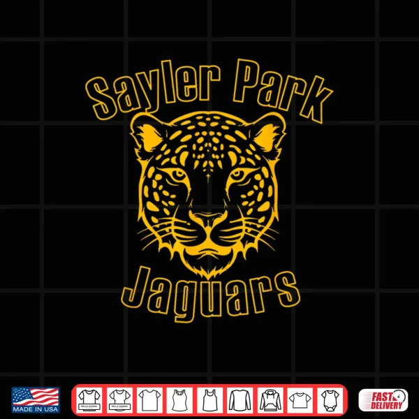 Sayler Park Jaguars Yellow Shirt 4 Design Sayler Park Jaguars Yellow Shirt