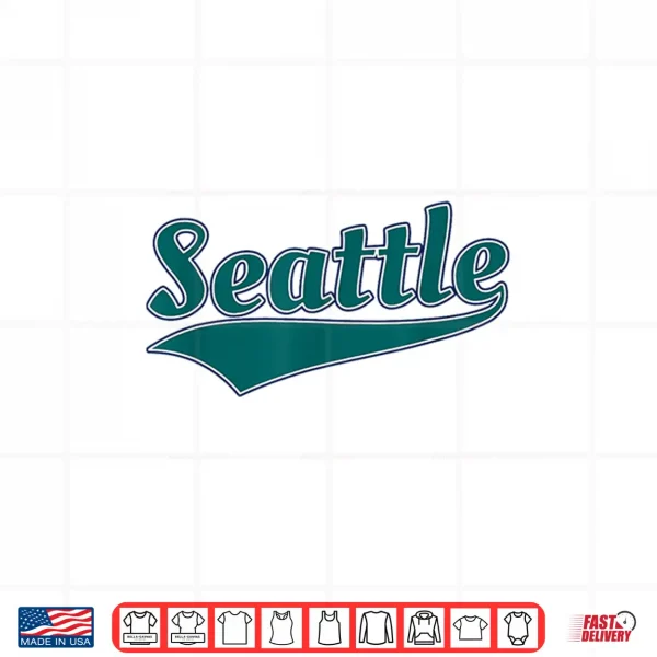 Design Seattle Throwback Design Classic Shirt