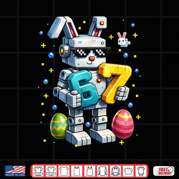 Six Seven 67 Meme Gamer Gaming Easter Day Boys Kids Toddler Shirt 4 Design Six Seven 67 Meme Gamer Gaming Easter Day Boys Kids Toddler Shirt