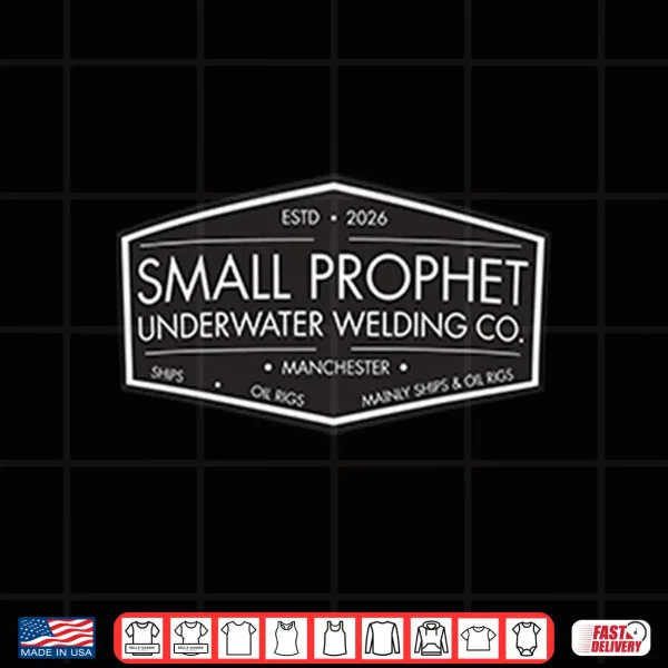 Design Small Prophet Underwater Welding Shirt