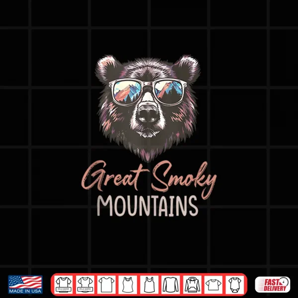 Design Smoky Mountains National Park Bear Great Smoky Mountains Shirt