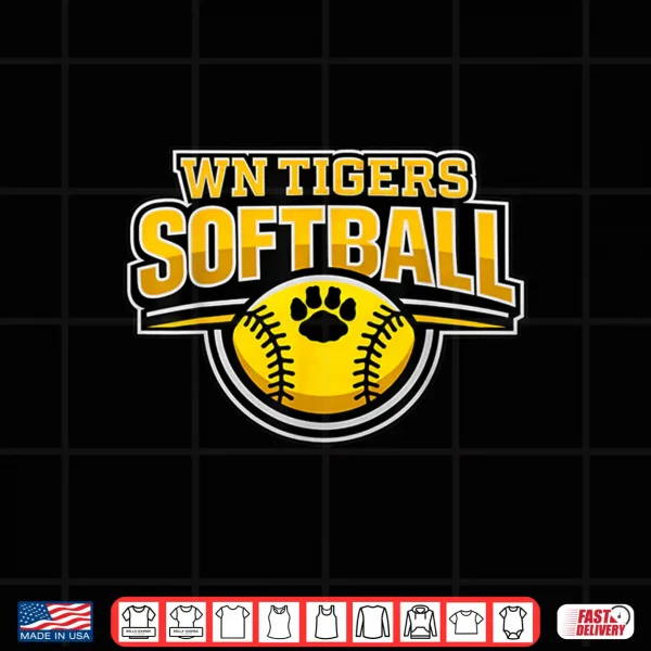 Softball Tigers Shirt 4 Design Softball Tigers Shirt