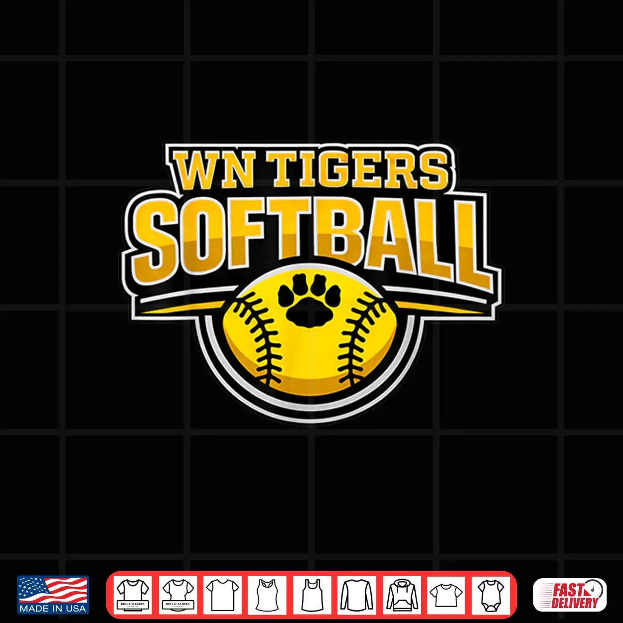 Softball Tigers Shirt Softball Tigers Shirt