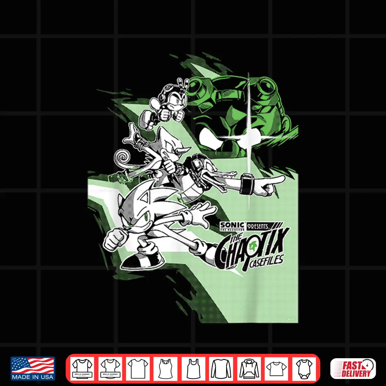 Sonic The Hedgehog Chaotix Casefiles Episode 7 Shirt Sonic The Hedgehog Chaotix Casefiles Episode 7 Shirt