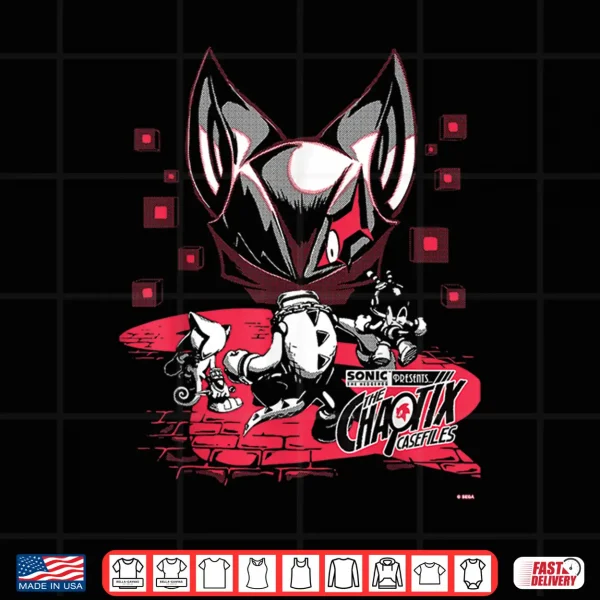 Sonic The Hedgehog Chaotix Casefiles Episode 8 Shirt 4 Design Sonic the Hedgehog Chaotix Casefiles Episode 8 Shirt