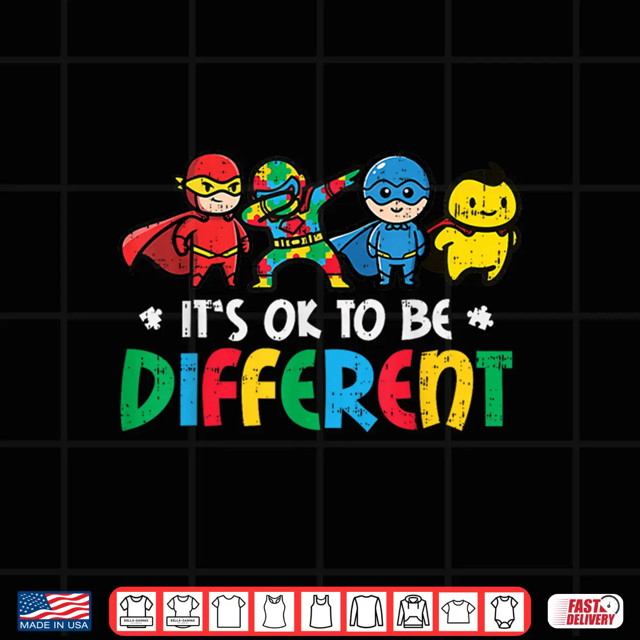 Superheroes Ok To Be Different Asd Awareness Professional Shirt Superheroes Ok To Be Different Asd Awareness Professional Shirt