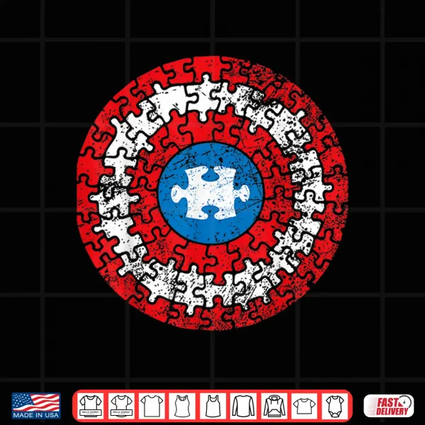 Support Autistic Superkid Autism Awareness Captain Graphic Shirt 4 Design Support Autistic Superkid Autism Awareness Captain Graphic Shirt