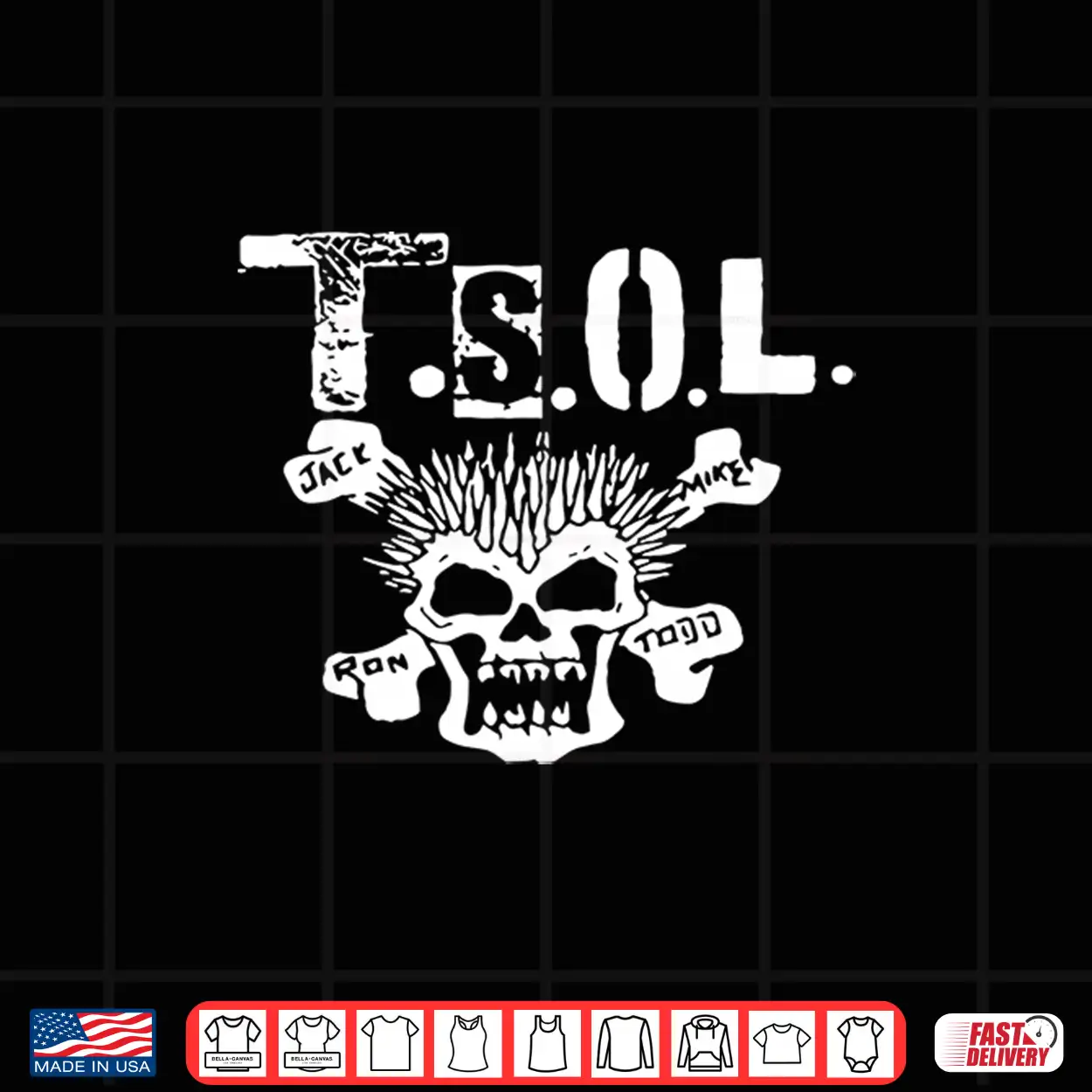 T.S.O.L. Band Shirt T.S.O.L. Band Shirt