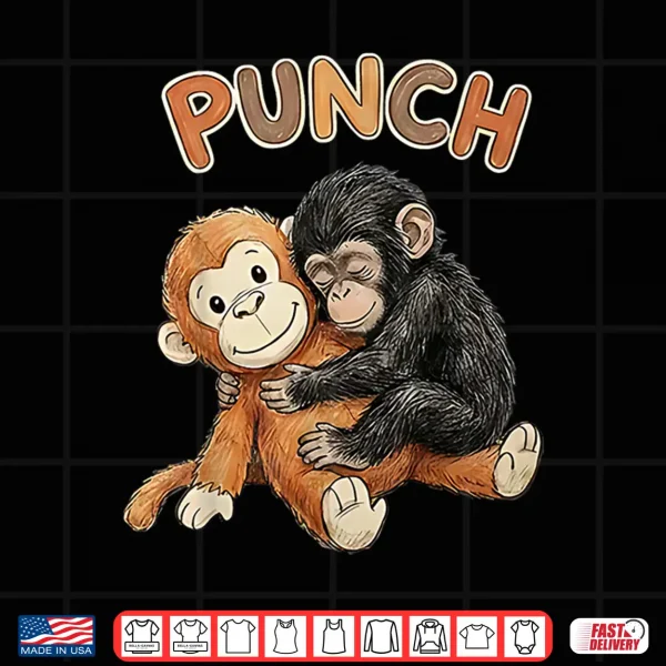 Design Team Punch Baby Monkey Punch Shirt