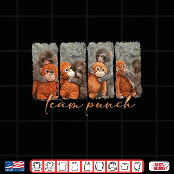 Design Team Punch Monkey Shirt