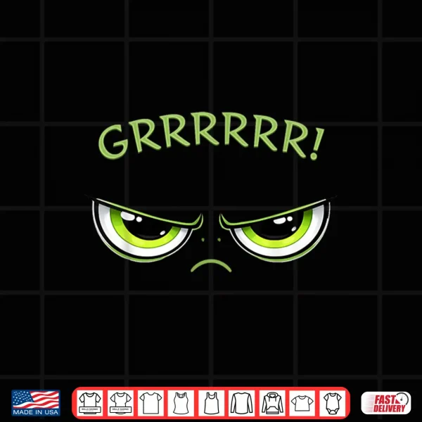 Design The Green Sour Grape Grrrrrrr Boys Girl Kids Costume Shirt