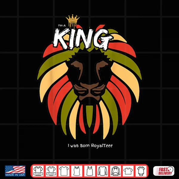 Design The King Professional Minimalist Modern Graphic Identity Shirt