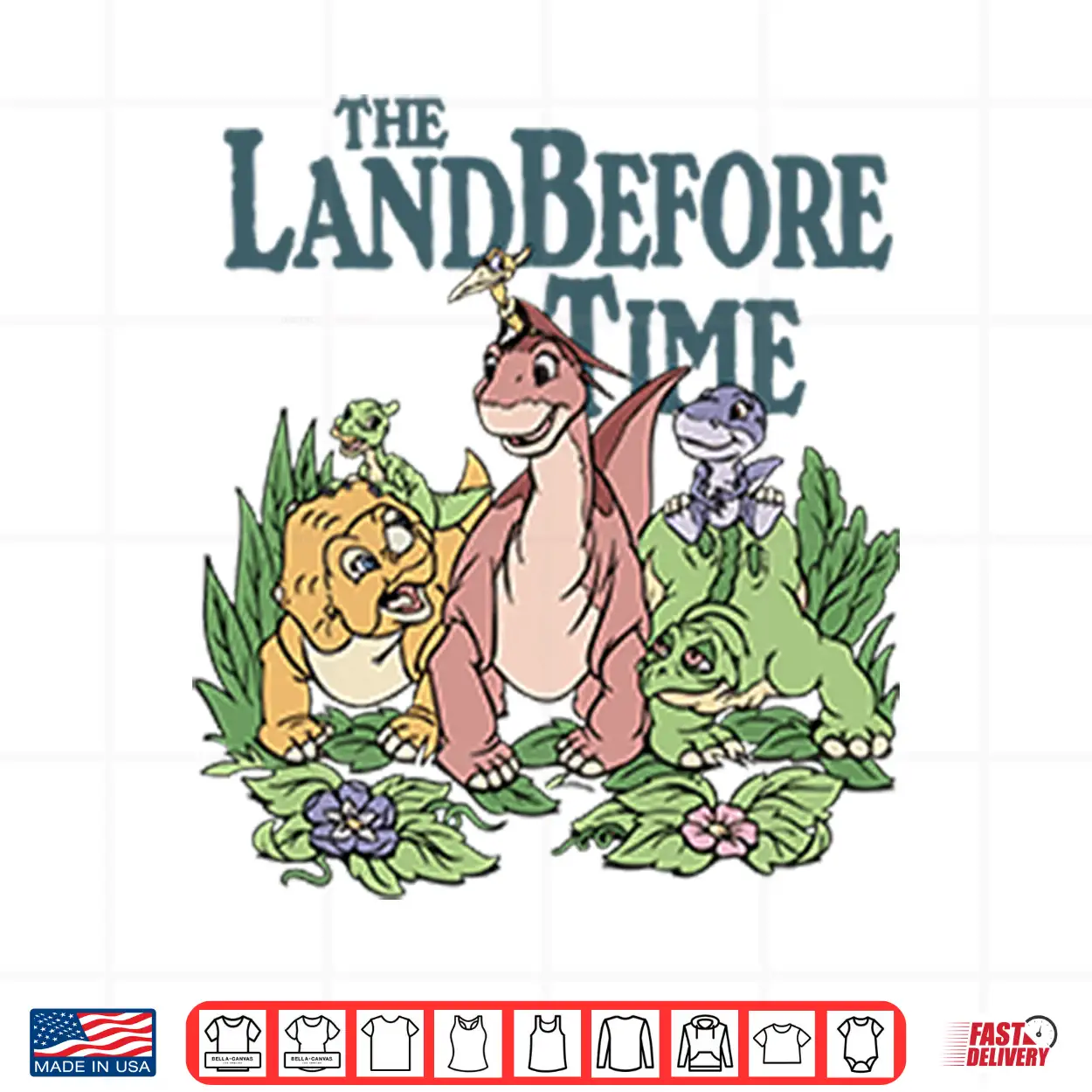 The Land Before Time Shirt The Land Before Time Shirt