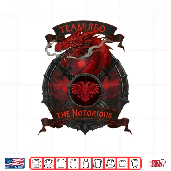 Design The Notorious Red Team Shirt