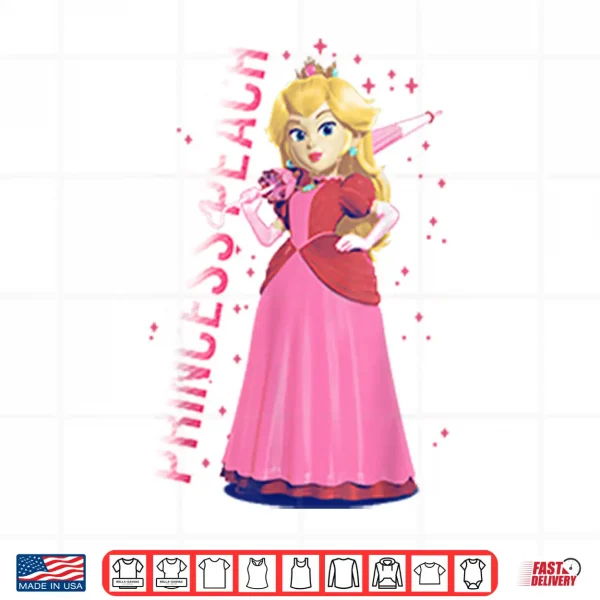 The Super Mario Galaxy Movie Princess Peach Shirt 4 Design The Super Mario Galaxy Movie Princess Peach Shirt