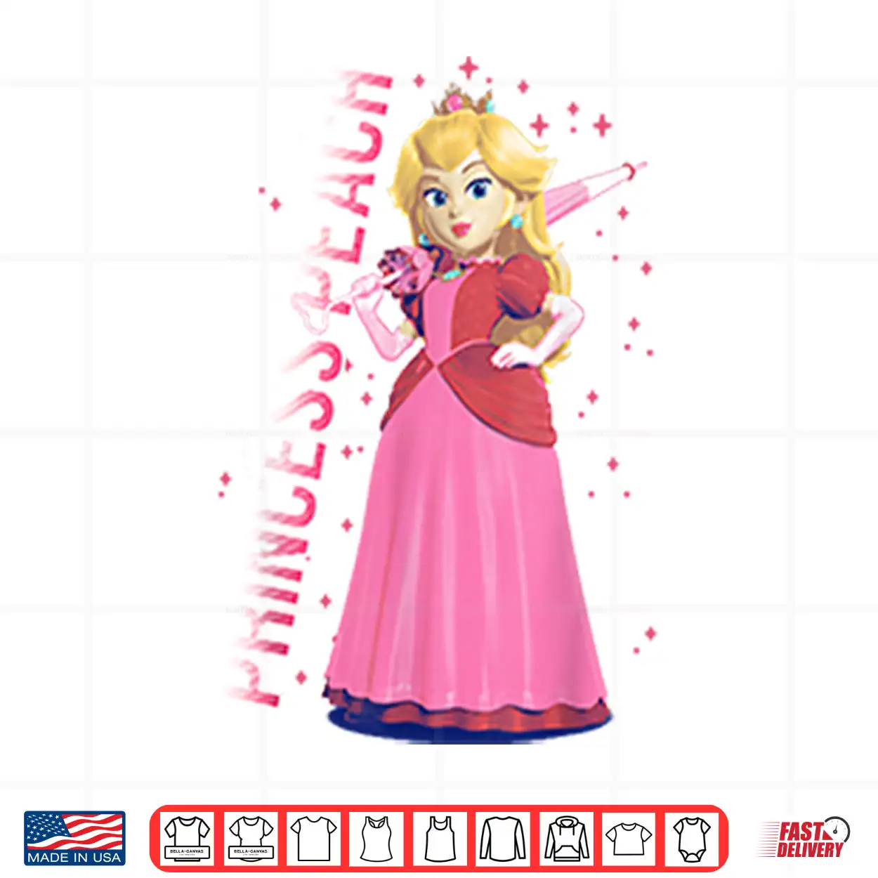 The Super Mario Galaxy Movie Princess Peach Shirt The Super Mario Galaxy Movie Princess Peach Shirt