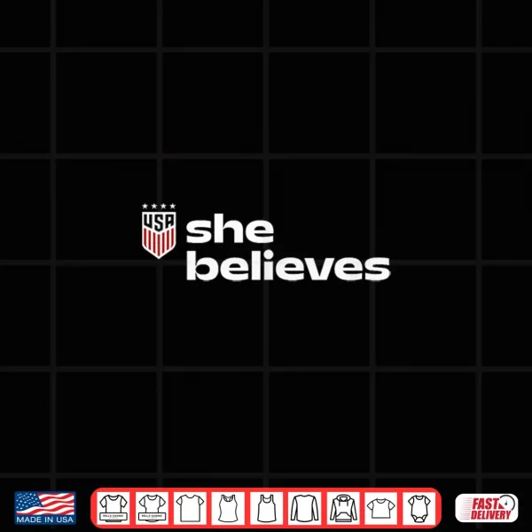 Design U.S. Soccer USWNT She Believes Cup 2026 Roster Shirt