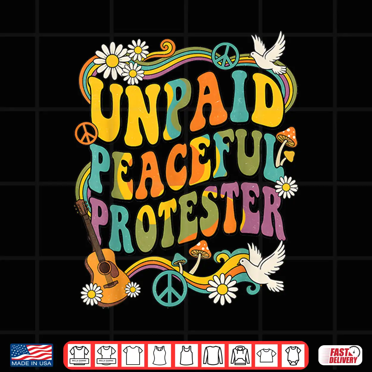 Unpaid Peaceful Protester Shirt Unpaid Peaceful Protester Shirt