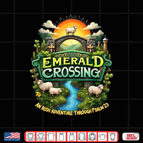 Design VBS Time Emerald Crossing Irish Adventure 2026 Shirt