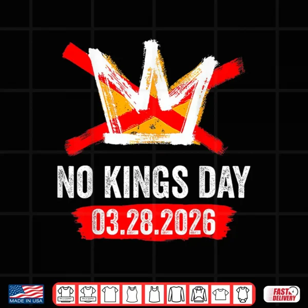 Design Vintage No King Men Women Shirt