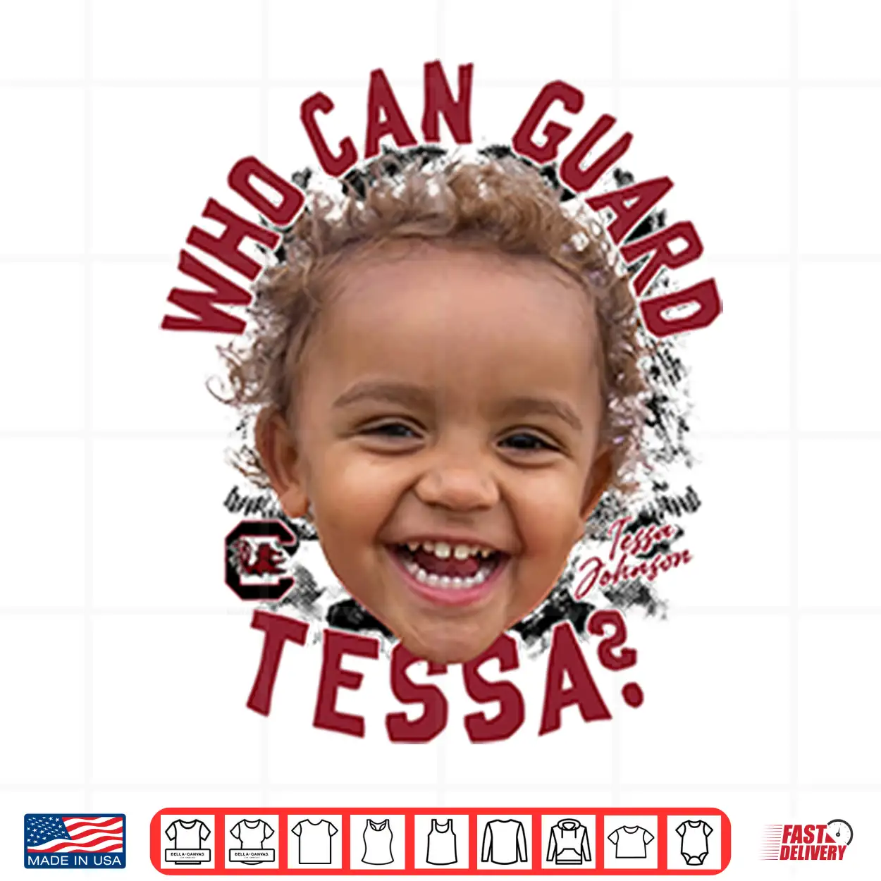 Who Can Guard Tessa Johnson Shirt Who Can Guard Tessa Johnson Shirt